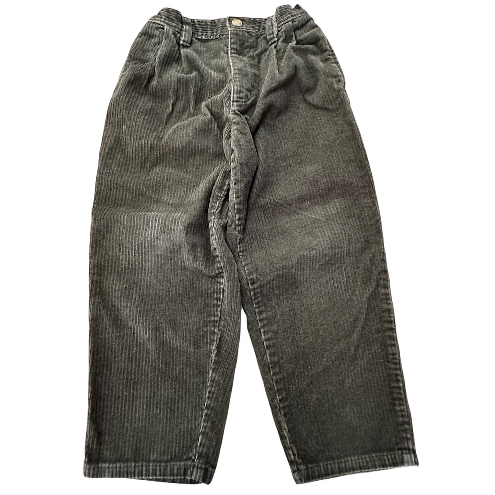 Gymsport Corduroy Pants Elastic Waist Casual Everyday‎ Kids Large
